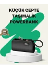 Mey İthalat® 2000mAh Mini Powerbank Dahili Konektörlü PD 20W
