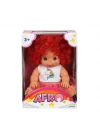 Mey İthalat® 20040 Afro Kıvırcık Saçlı Bebek 23 cm -