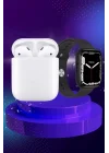 Mey İthalat® 2025 Model Akıllı Saat ve 2.Nesil TWS Bluetooth Kulaklık ANC Özelliği Amoled Ekran