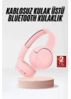 Mey İthalat® 2025 Model Kulak Üstü Bluetooth Hoparlör ANC Özellikli