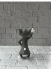 Mey İthalat® 22 cm Tom Figürü Çizgi Karakter Biblo Koleksiyonluk Dekoratif Obje
