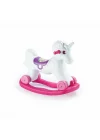 Mey İthalat® 2509 Tekerlekli Unicorn Sallanan At -Dolu