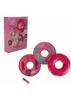 Mey İthalat® 2596 Donut Şekilli 2 Katlı Makyaj Güzellik Seti