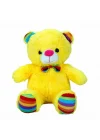 Mey İthalat® 2962 Oturan Kurdeleli Renkli Peluş Ayı 30 cm -