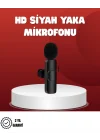 Mey İthalat® 2’li Kablosuz Yaka Mikrofonu iPhone İçin Profesyonel Video Ses