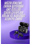 Mey İthalat® 2.Nesil Pro Ekranlı Sesli Görüşme Yapabilen Kablosuz Bluetooth Kulaklık