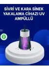 Mey İthalat® 2’si 1 Arada LED Işıklı Elektrikli Böcek Öldürücü