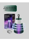 Mey İthalat® 2’si 1 Arada LED Işıklı Elektrikli Böcek Öldürücü