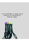 Mey İthalat® 2x2 Metre Pil ile Çalışan Perde LED Işık – 8 Modlu Dekoratif