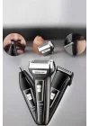 Mey İthalat® 3 Başlıklı Kulak Ve Burun Tıraş Makinesi Erkeklere Özel