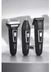 Mey İthalat® 3 Başlıklı Profesyonel Tıraş Makinesi