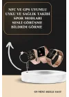 Mey İthalat® 3 Kordonlu Pembe Amoled Ekran Akıllı Saat ve Yeni Nesil Pro Kablosuz Bluetooth Kulaklık ANC/ENC