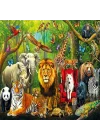 Mey İthalat® 31504 FOREST ANIMALS 100 PARÇA PUZZLE