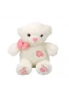 Mey İthalat® 3186 Papyonlu Peluş Ayı 30 cm -