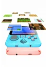 Mey İthalat® 3.5 İnç Mini Atari Taşınabilir Oyun Konsolu 666 Adet Retro Oyun