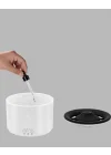 Mey İthalat® 3D Alev Işıklı Aromaterapi Makinesi – 360 ml Su Kapasiteli Sessiz Difüzör