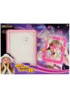 Mey İthalat® 3D Doodle Sihirli Pembe Yazı Tahtası
