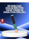 Mey İthalat® 3’ü 1 Arada Saç Şekillendirme Seti – Kurutma, Düzleştirme, Tarama
