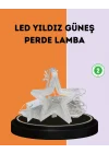 Mey İthalat® 3x3 Metre Yıldız Peri Led Perde Işık Romantik Dekorasyon
