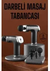 Mey İthalat® 4 Başlıklı Darbeli Şarjlı Masaj Aleti Tabancası Kablosuz