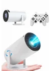 Mey İthalat® 4K Wireless Çift Kollu Kumandalı Oyun Projeksiyonu Retro Video Oyunu
