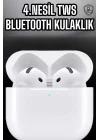 Mey İthalat® 4.Nesil Kaliteli TWS Android ve İOS Uyumlu Mikrofonlu Kulaklık