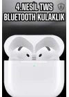Mey İthalat® 4.Nesil Kaliteli TWS Android ve İOS Uyumlu Mikrofonlu Kulaklık