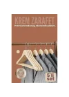 Mey İthalat® 5li Lüks Krem Elbise Ceket Askısı - Ergonomik & Kaymaz Plastik Askı Seti -  Ahşap Görünümlü