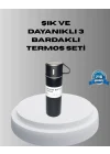 Mey İthalat® 500 ml Vakumlu Termos – Çift Kat Paslanmaz Çelik, Sızdırmaz Kapağıyla Sıcak ve Soğuk İçeceklere Özel