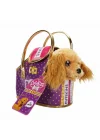 Mey İthalat® 50585 Taşıma Çantalı Peluş Köpek -