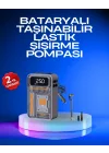 Mey İthalat® 6000mAh Bataryalı LED Ekranlı Akıllı Hava Kompresörü