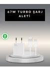 Mey İthalat® 67 Watt Type C Şarj Adaptörü Xiaomi Poco X3 X4 X5 Pro Uyumlu