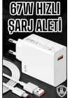 Mey İthalat® 67W Şarj Aleti Turbo Hızlı Type-C Şarj
