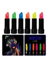 Mey İthalat® 6’lı Neon Boya – UV Işıkta Parlayan Makyaj Seti