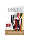 Mey İthalat® 7 Parça Çok Amaçlı Temizlik Spatula ve Fırça Seti 722477