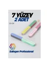 Mey İthalat® 7 Yüzeyli Tırnak Törpü ve Parlatma Blok Sünger Solingen Professional