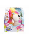 Mey İthalat® 72033 Lily Sesli ve Işıklı Unicorn Peluş