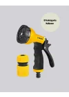 Mey İthalat® 8 Modlu Bahçe Sulama Tabancası Seti Bitki Çiçek Araç Temizleme