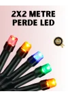Mey İthalat® 8 Modlu Zaman Ayarlı LED Perde Işık – Bahçe ve Balkon Dekorasyonu