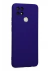Mey İthalat®   A15 Kılıf Nano içi Kadife Silikon - Mor
