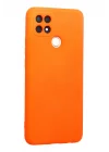 Mey İthalat®   A15 Kılıf Nano içi Kadife Silikon - Turuncu