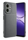 Mey İthalat®   A5 Pro 4G Kılıf Auto Focus Karbon Kapak - Gri