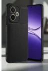 Mey İthalat®   A5 Pro 4G Kılıf Auto Focus Karbon Kapak - Koyu Yeşil
