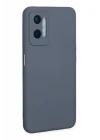Mey İthalat®   A96 Kılıf Nano içi Kadife Silikon - Gri