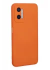 Mey İthalat®   A96 Kılıf Nano içi Kadife Silikon - Turuncu