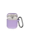 Mey İthalat®  Airpods 2 (2.nesil) Hang Kılıf - Lila