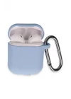 Mey İthalat®  Airpods 2 (2.nesil) Hang Kılıf - Mavi