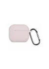 Mey İthalat®  Airpods 3 (3.nesil) Hang Kılıf - Pudra