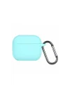 Mey İthalat®  Airpods 3 (3.nesil) Hang Kılıf - Turkuaz