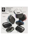 Mey İthalat®  Airpods 3 (3.nesil) MO-A8 Armor Kılıf - Siyah